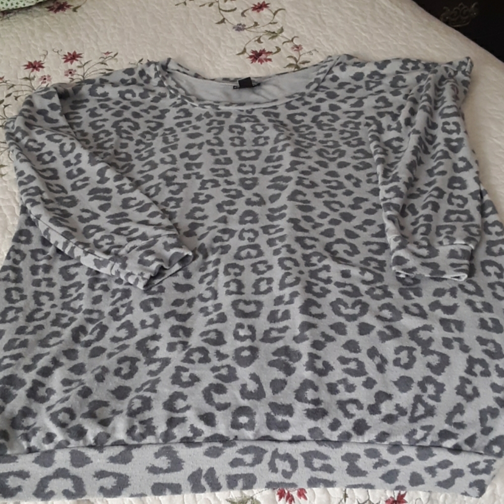Joe Boxer leopard print sweater